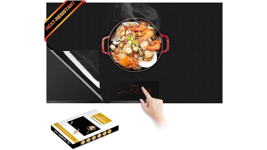 induction cooktop protection mat