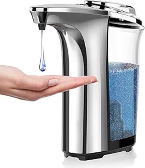 infrared sensor soap dispenser
