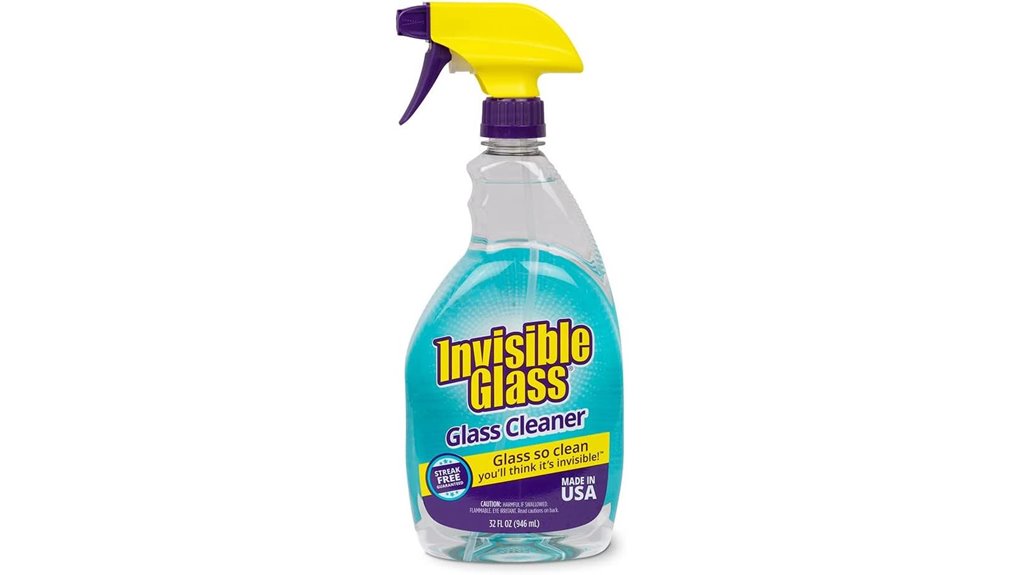 invisible glass cleaner bottle