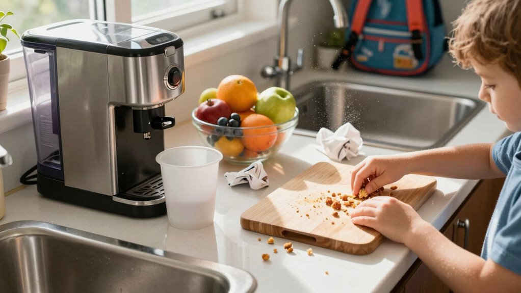 involve kids in mornings