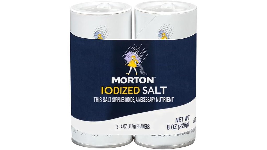 iodized salt shaker pack