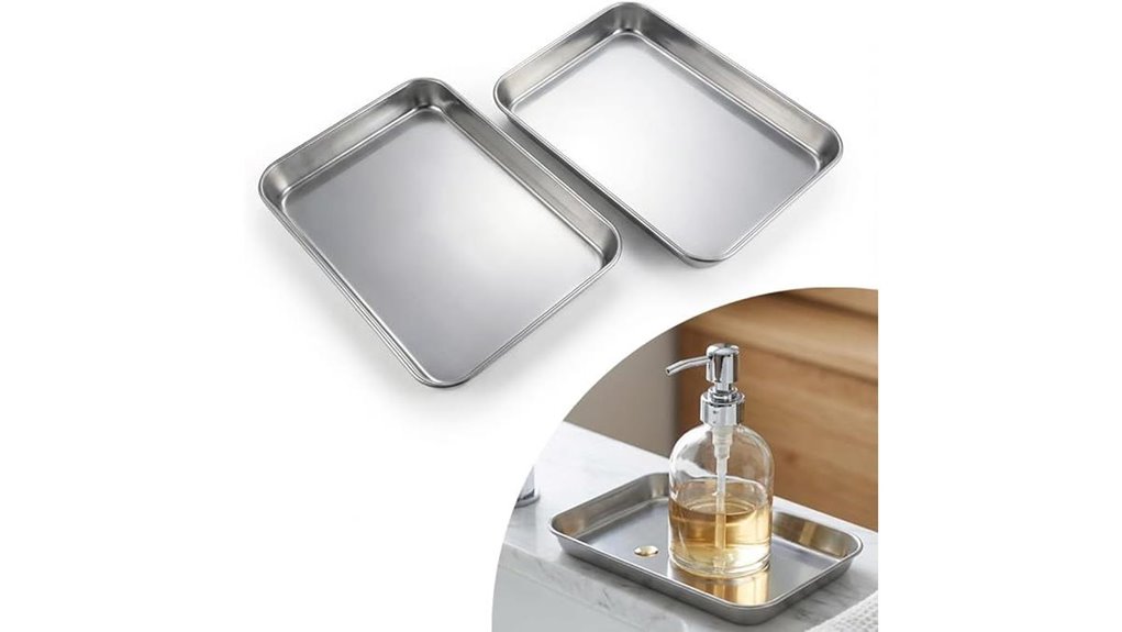 japanese stainless steel trays