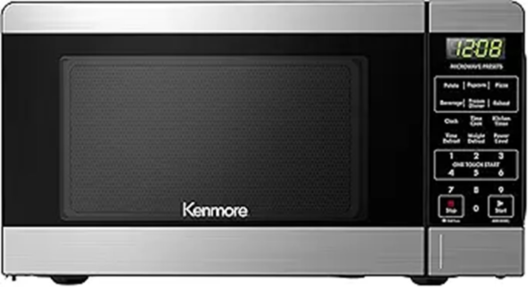 kenmore countertop microwave features