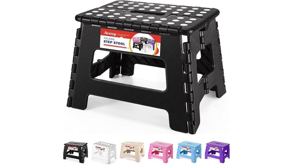 kids folding step stool