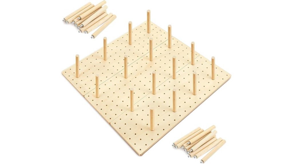 kigley wood organizer pegs