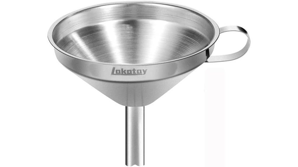 kitchen funnel with strainer
