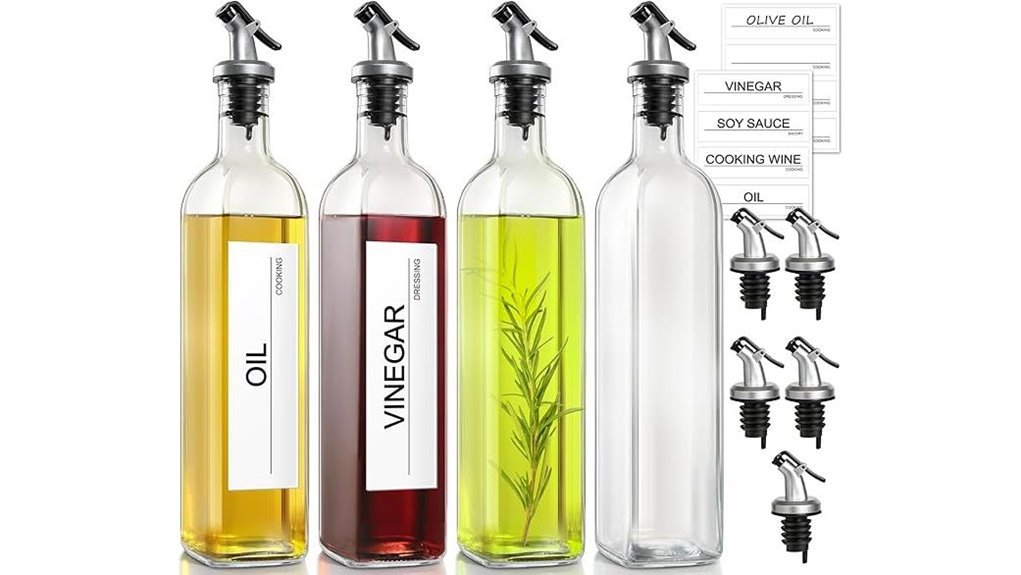 kitchen oil dispenser set