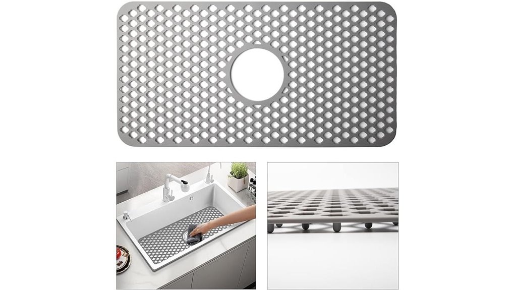 kitchen sink protection mat