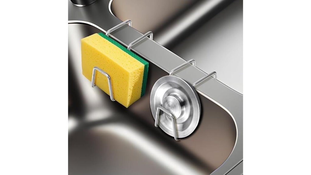 kitchen sink sponge holder