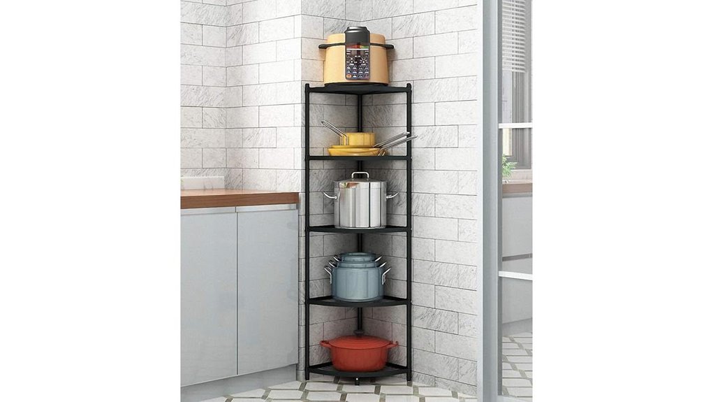kitchen storage shelf rack