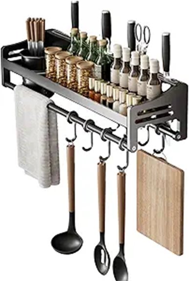 kitchen utensil wall hanger