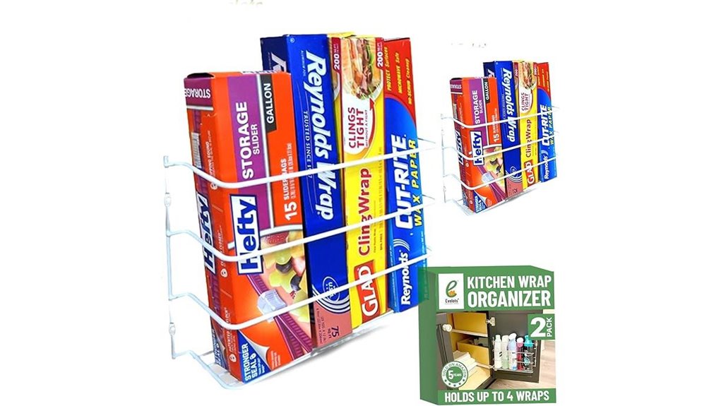 kitchen wrap storage solution