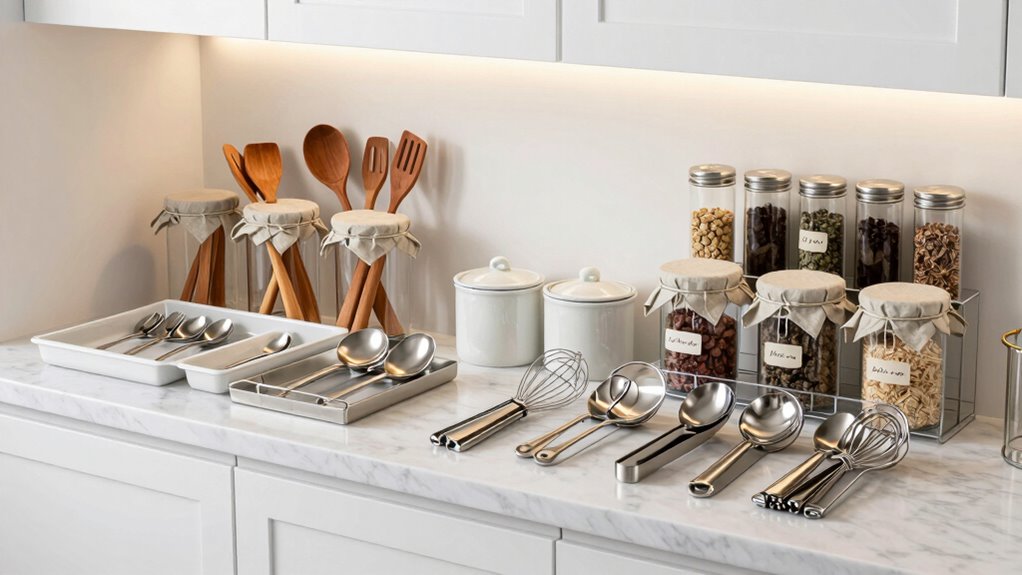 label and group items