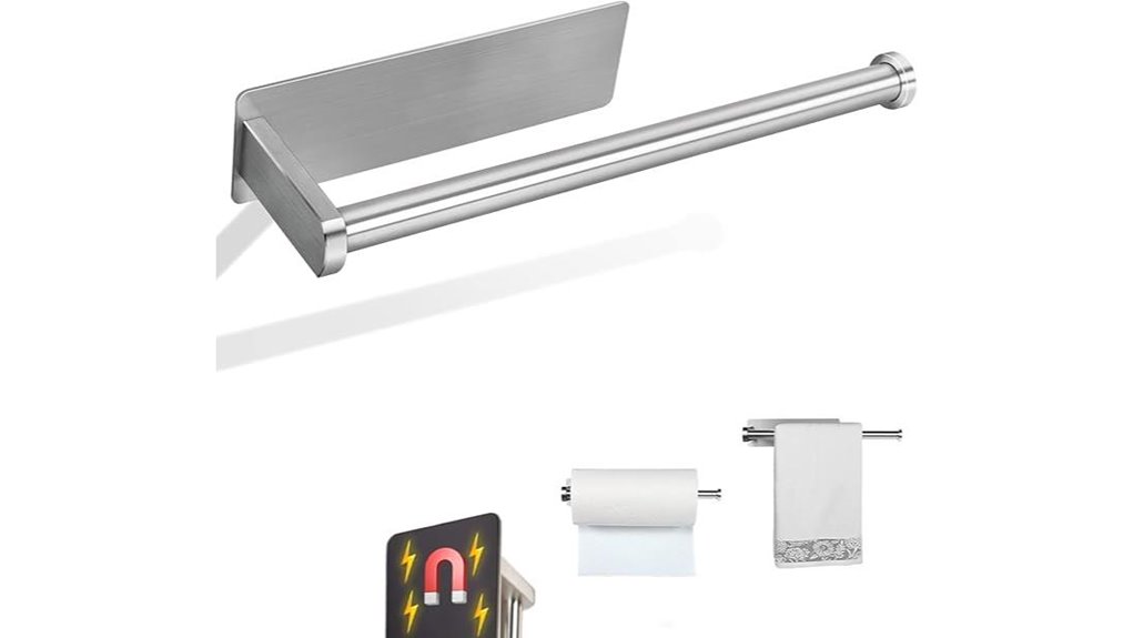 large magnetic towel holder