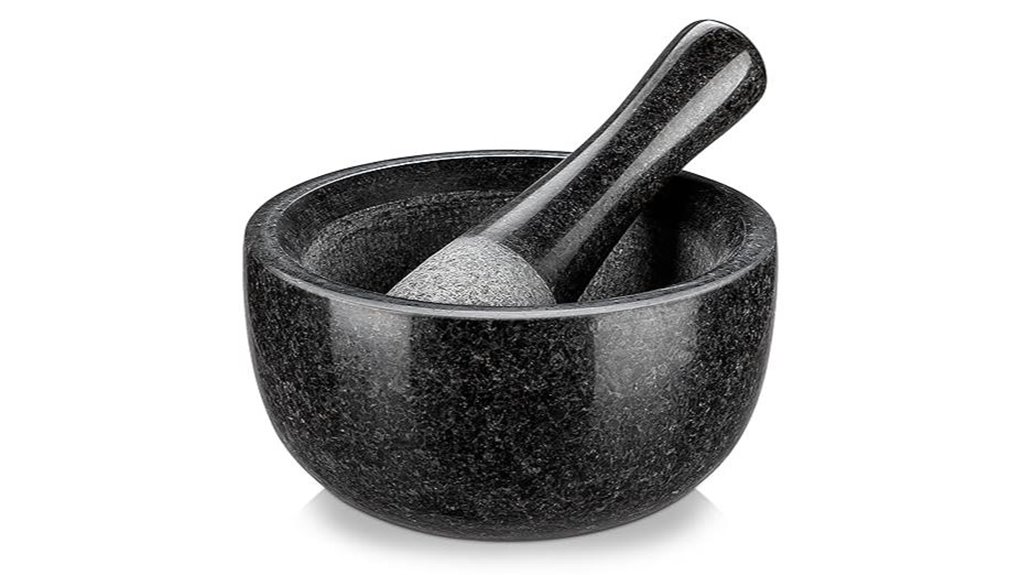 large mortar and pestle