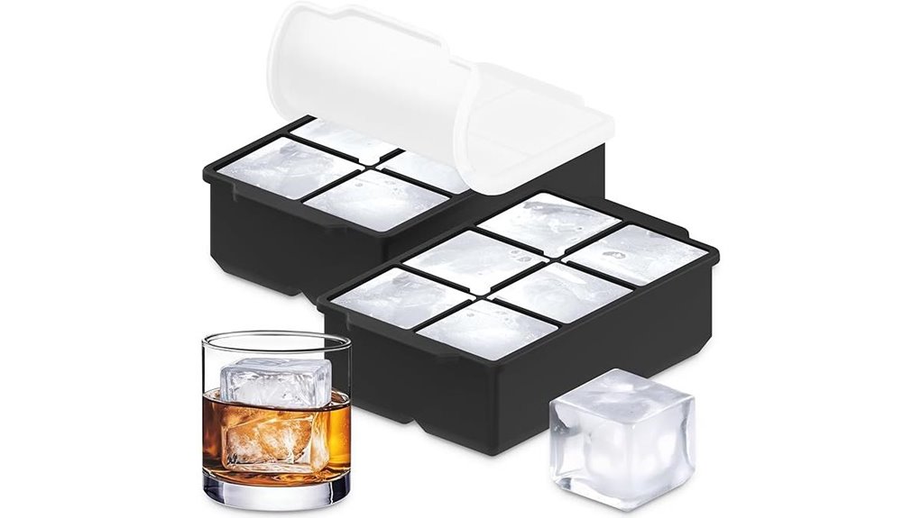 large silicone ice tray