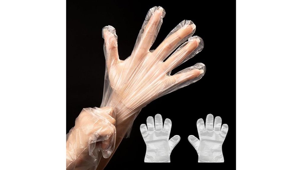 latex free disposable gloves