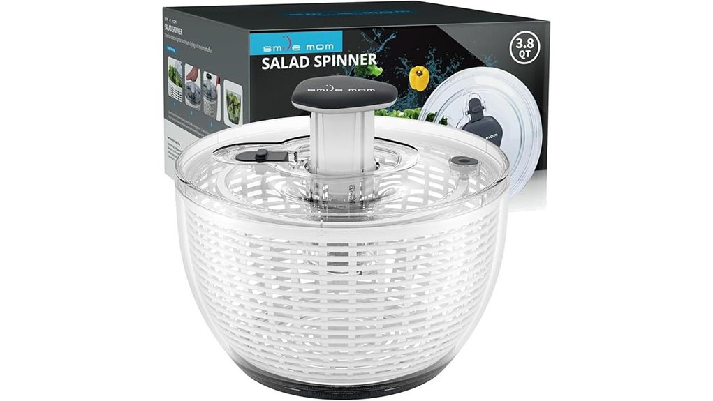 leafy veggie salad spinner