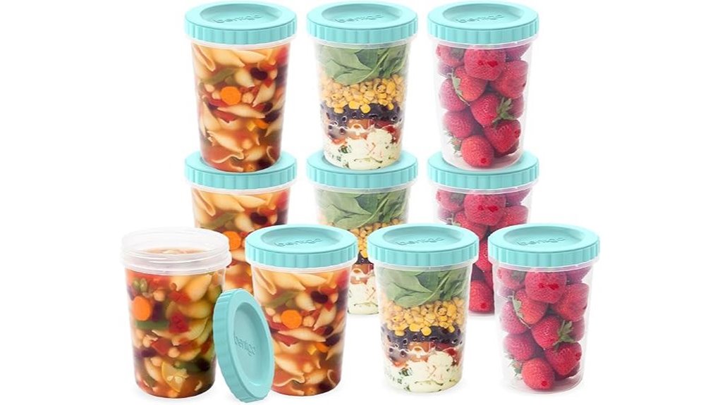 leak proof food storage containers