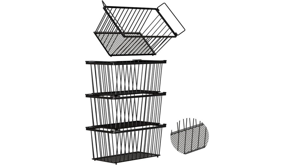 leak proof freezer storage bins