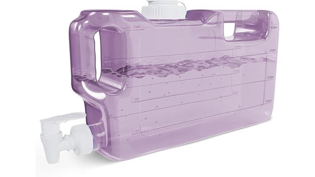 leak proof water container