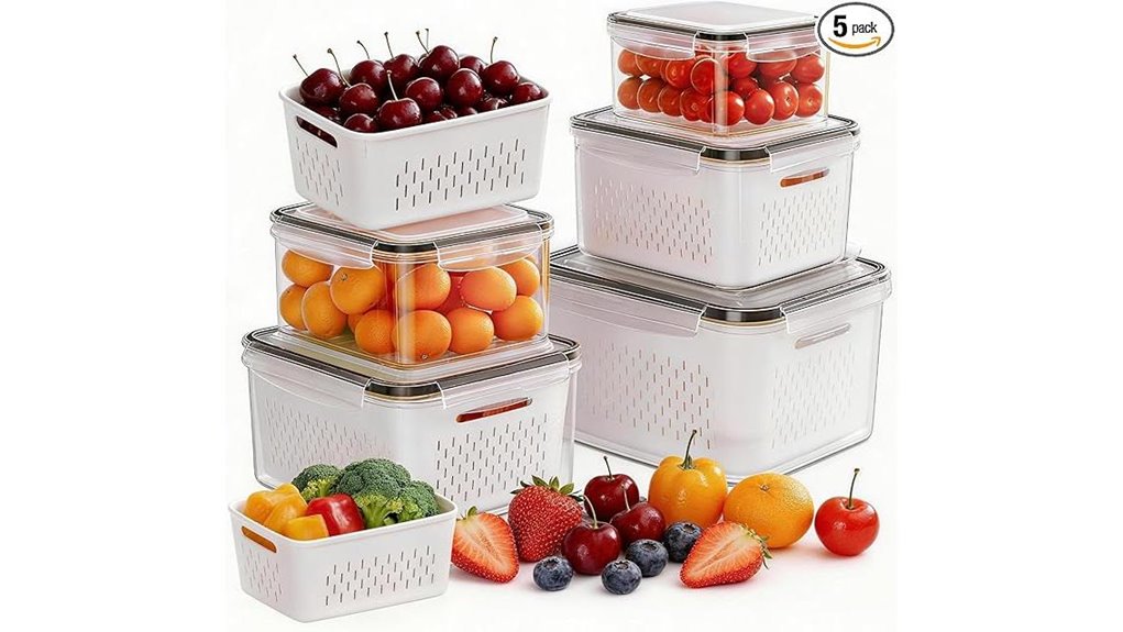 leakproof fridge storage containers