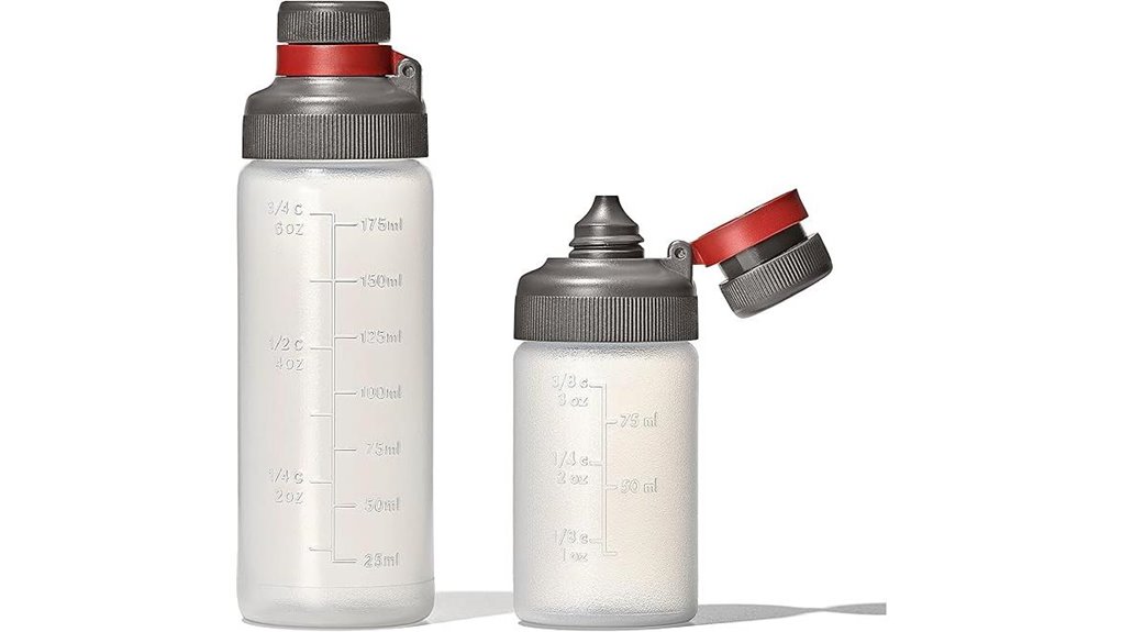 leakproof squeeze bottle set