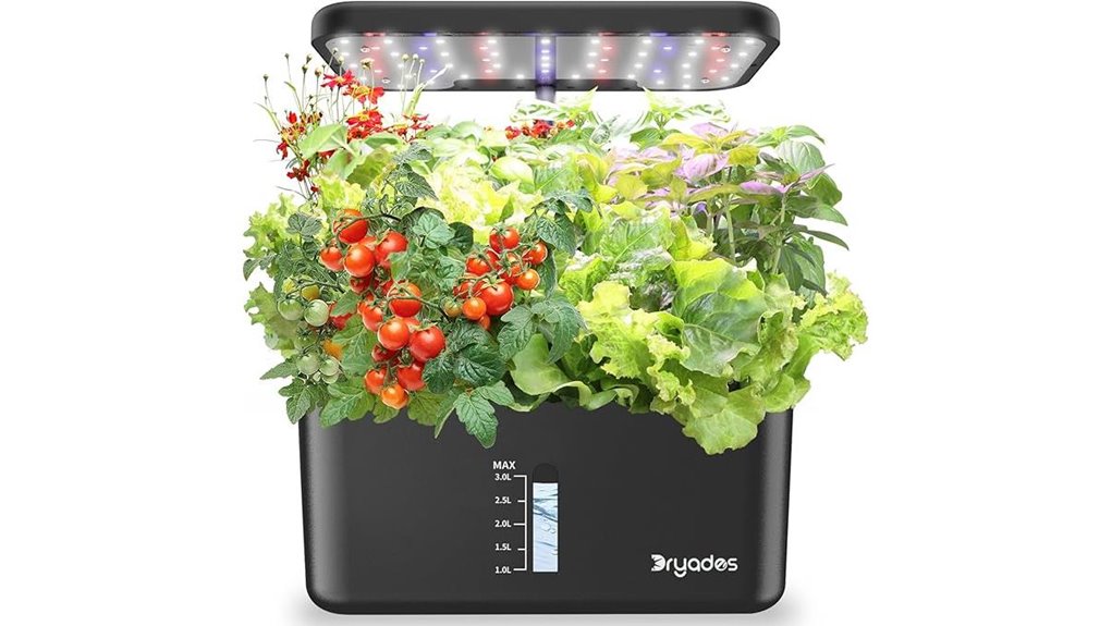 led hydroponic growing system
