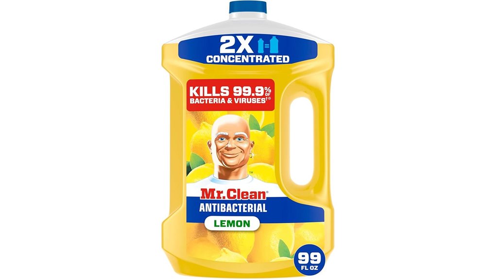lemon antibacterial all purpose cleaner