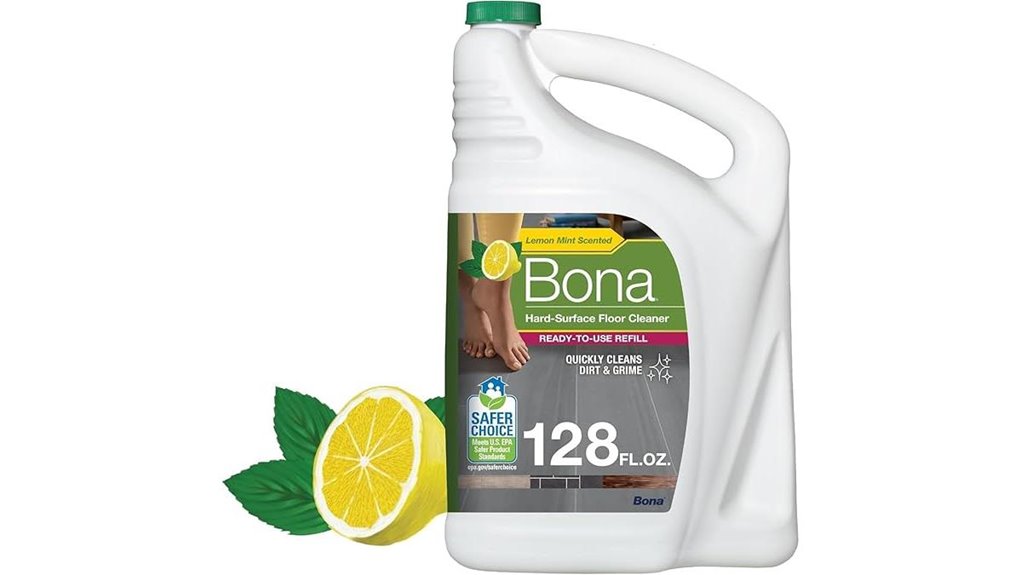 lemon mint floor cleaner