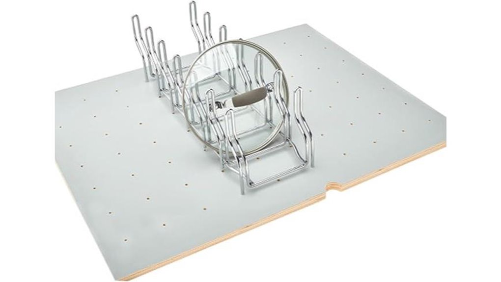 lid storage organization solution