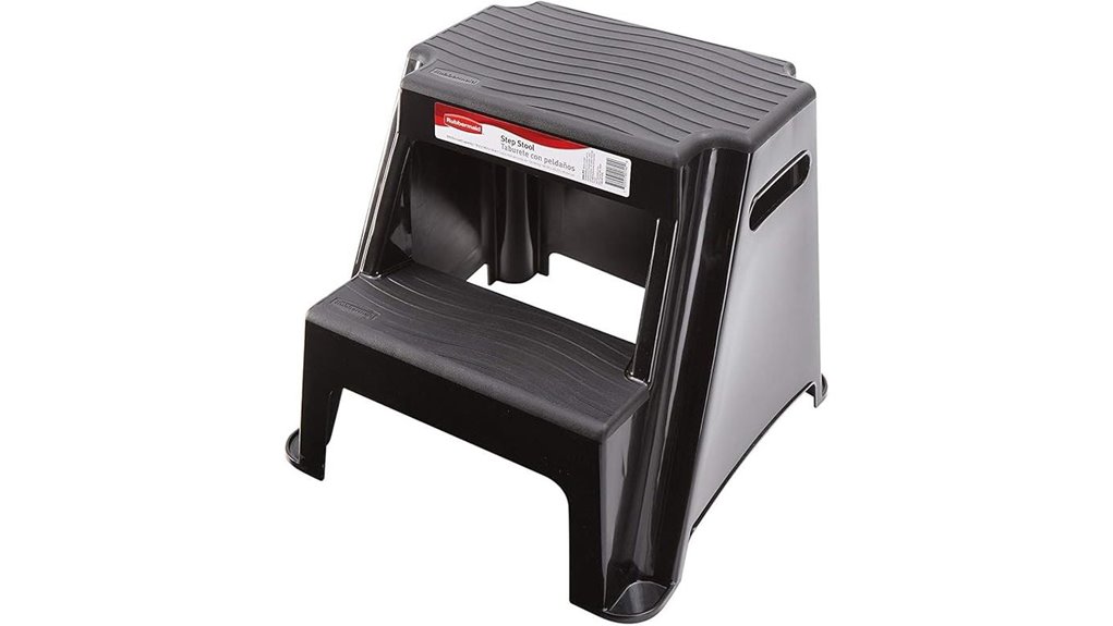 lightweight slip resistant step stool