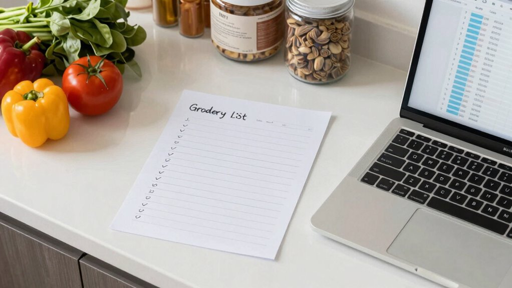 lists prevent impulse spending