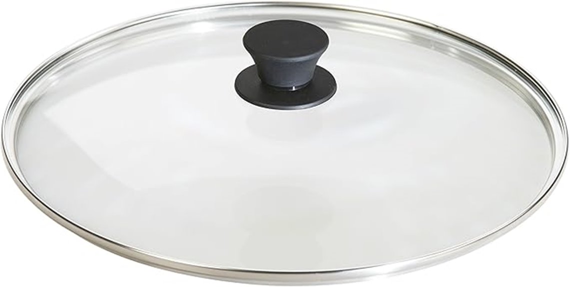 lodge 12 inch glass lid