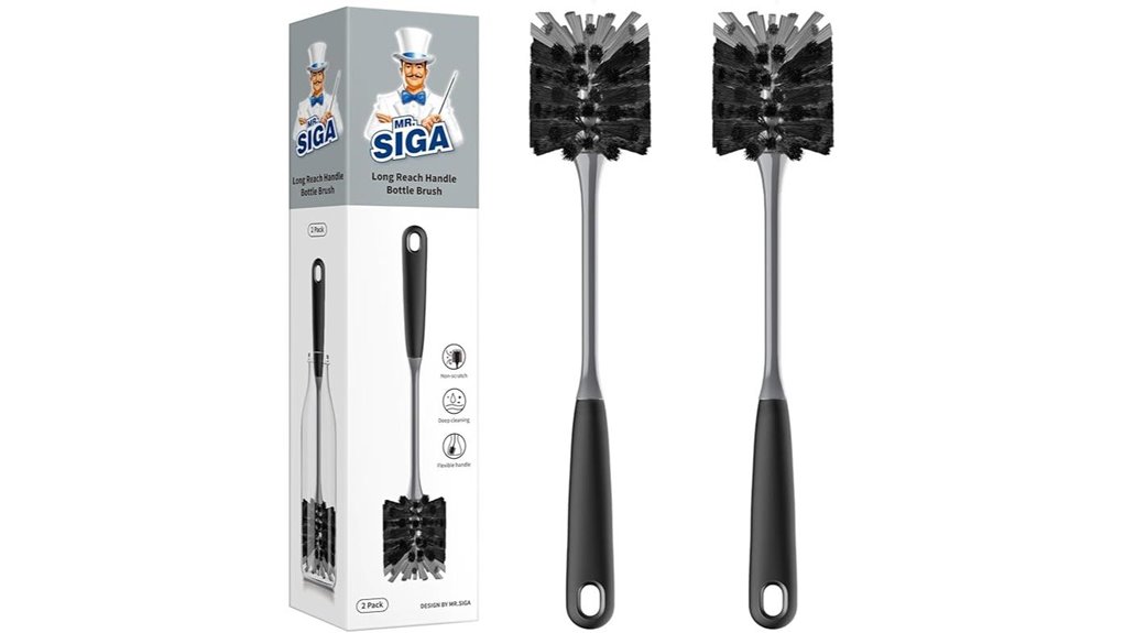 long handle bottle brush