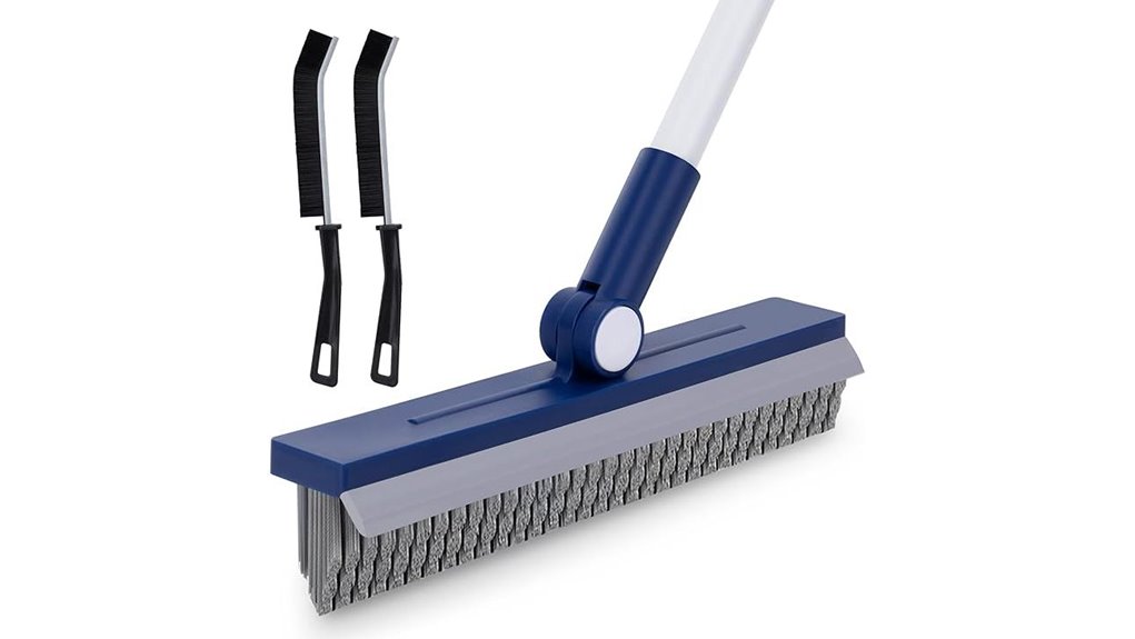 long handle grout brush