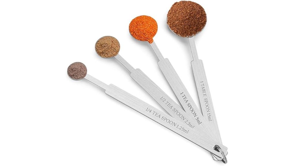 long handle measuring spoons
