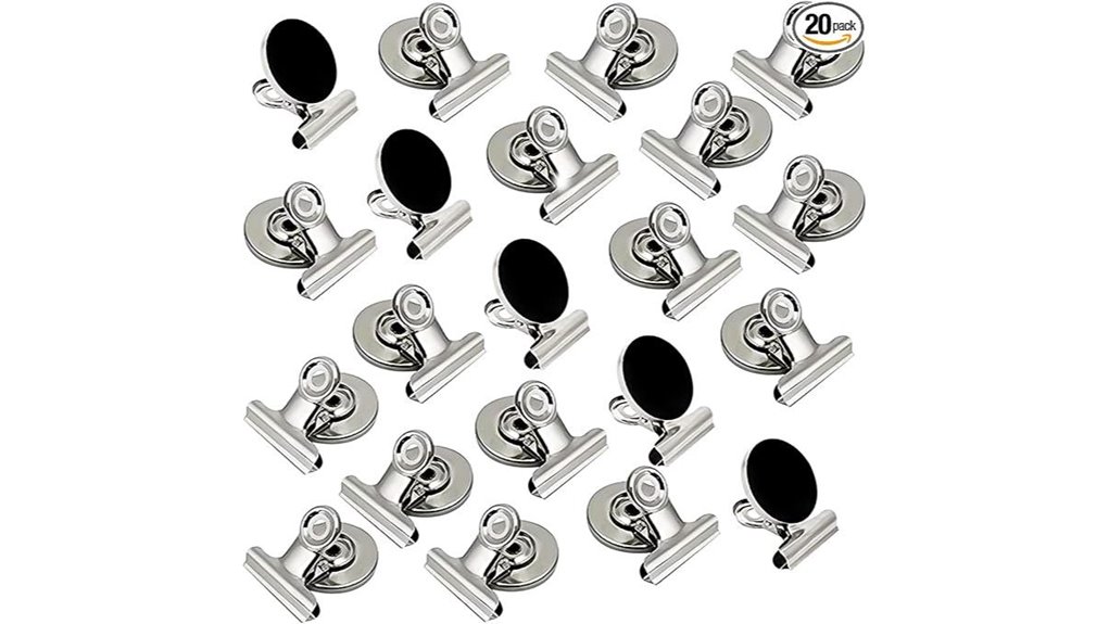 magnetic clips for organization