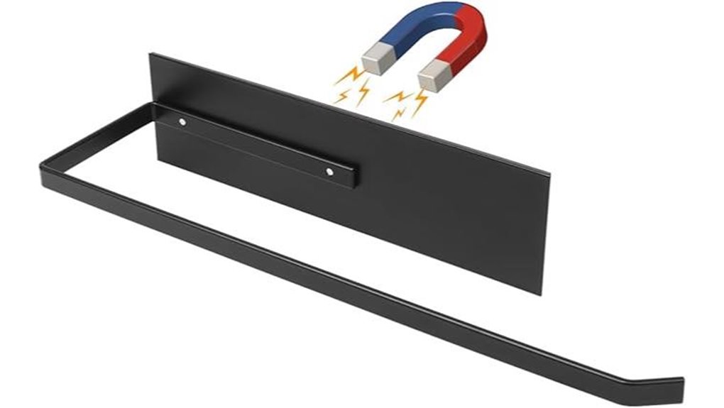 magnetic fridge towel holder