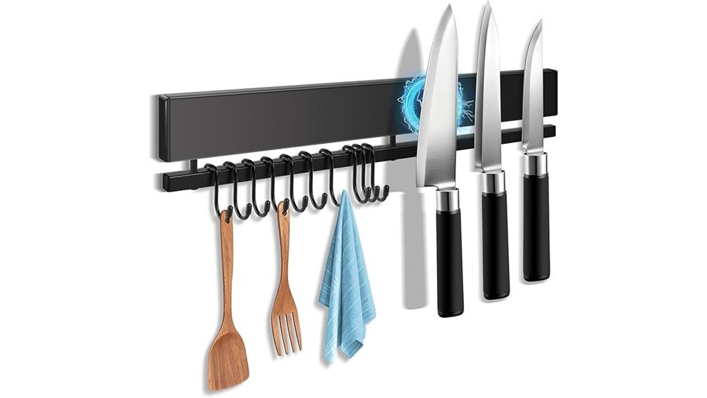 magnetic knife holder hooks