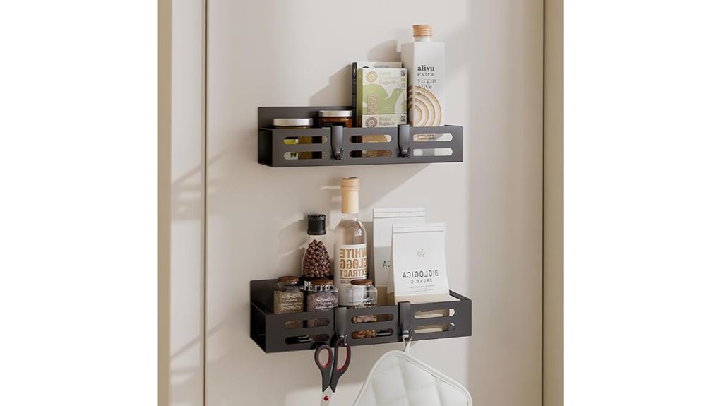 magnetic refrigerator spice storage