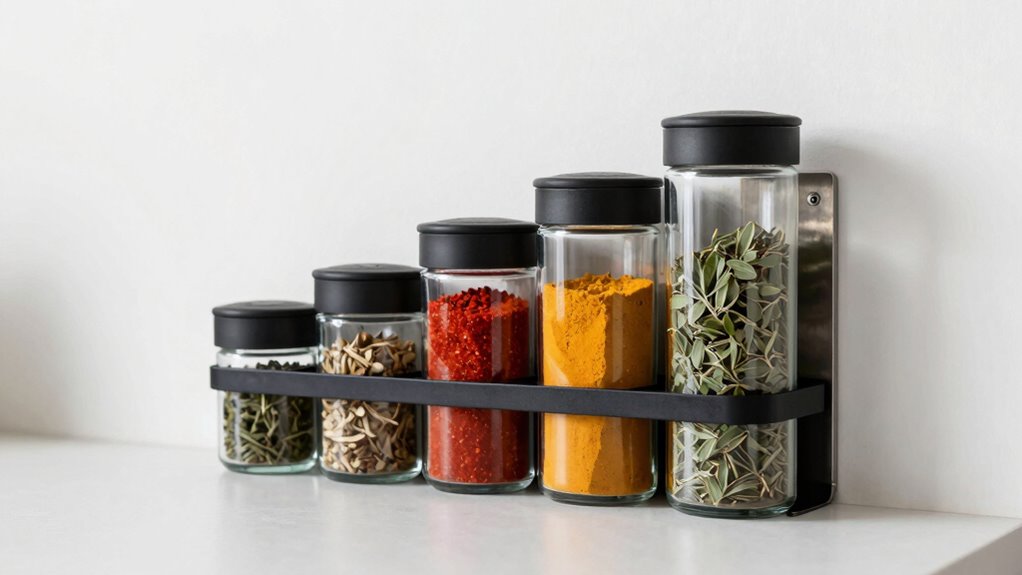 magnetic spice storage solution