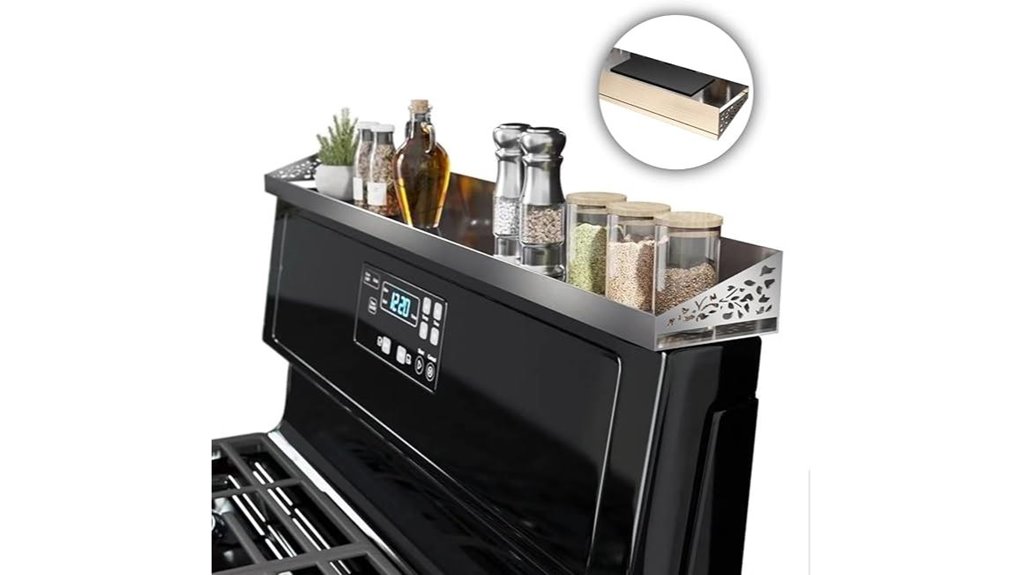 magnetic stainless steel shelf