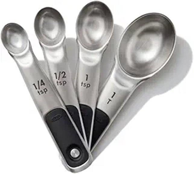 magnetic stainless steel spoons