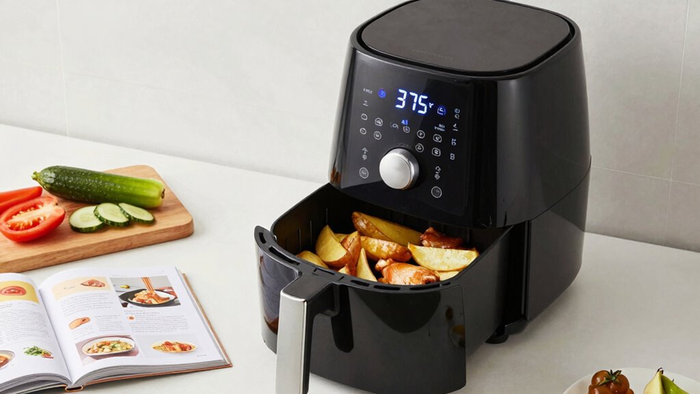 master air fryer settings