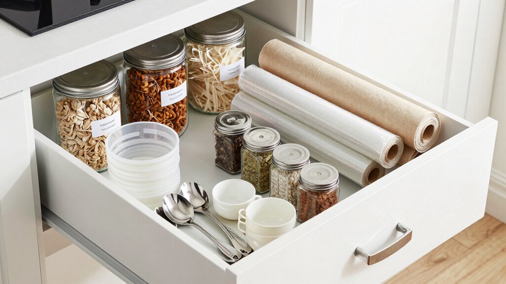 maximize drawer space vertically