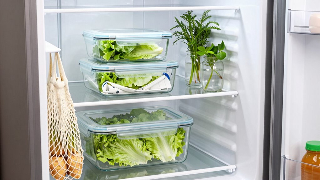 maximize fridge vegetable storage