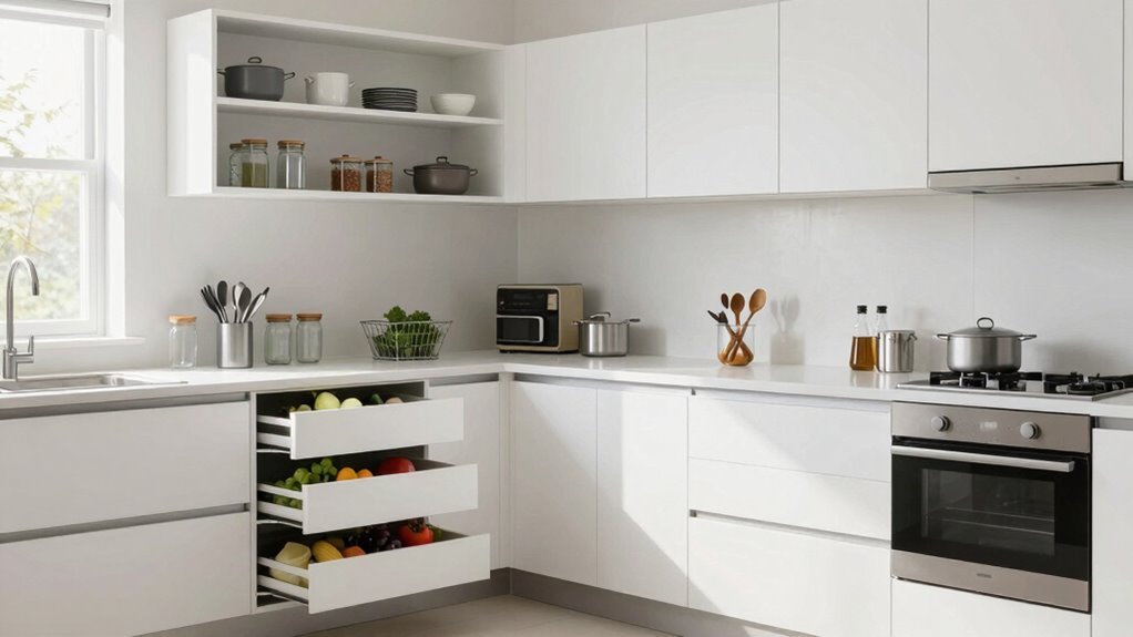 maximize kitchen cabinet efficiency