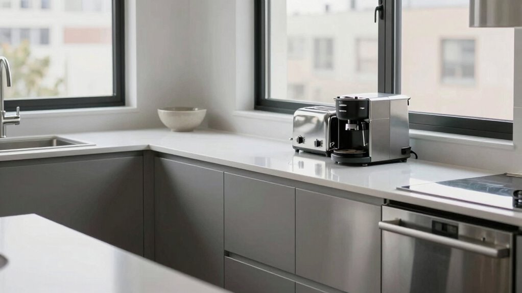 maximize kitchen counter efficiency