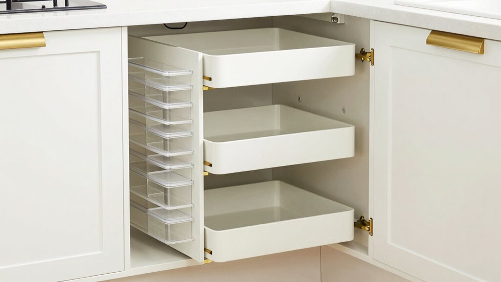 maximize vertical corner storage